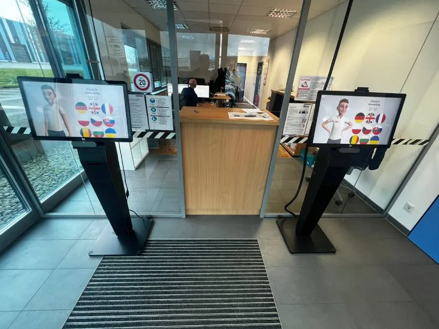 Digitaler Empfang mit KI Assistent